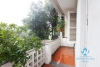 Unfurnished 4 bedrooms house with garage for rent in Xuan Dieu st, Tay Ho area.